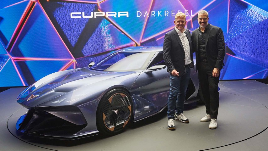 CUPRA presenta al público el DarkRebel concept car tras obtener los mejores resultados de ventas de su historia