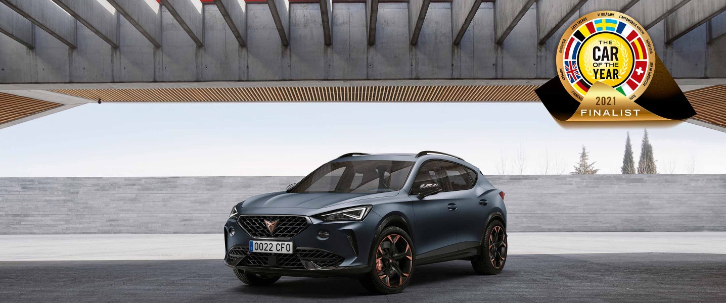 CUPRA Formentor, elegido como uno de los siete finalistas del prestigioso premio ‘Car of the Year 2021’