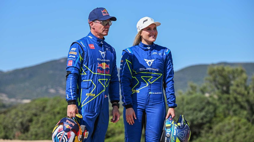 El campeón de rallyes Sébastien Loeb compartirá volante de nuevo con Klara Andersson