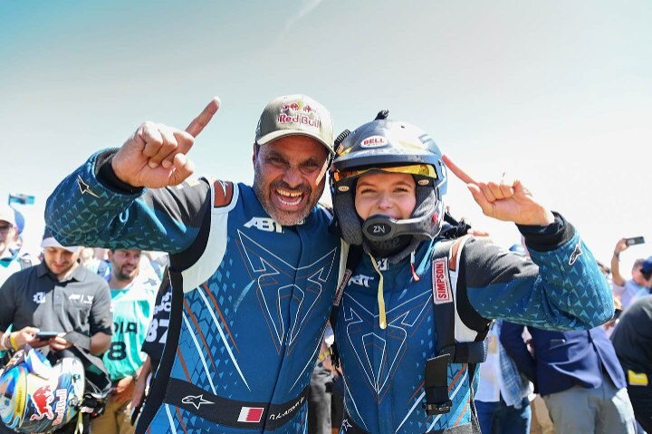 Nasser Al-Attiyah y Klara Andersson: del desierto a la nieve, listos para Extreme E