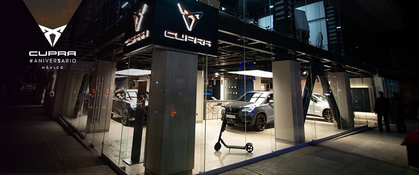 CUPRA 5to aniversario, 5 AÑOS DE DEPORTIVIDAD Y SOFISTICACIÓN EN MÉXICO. 