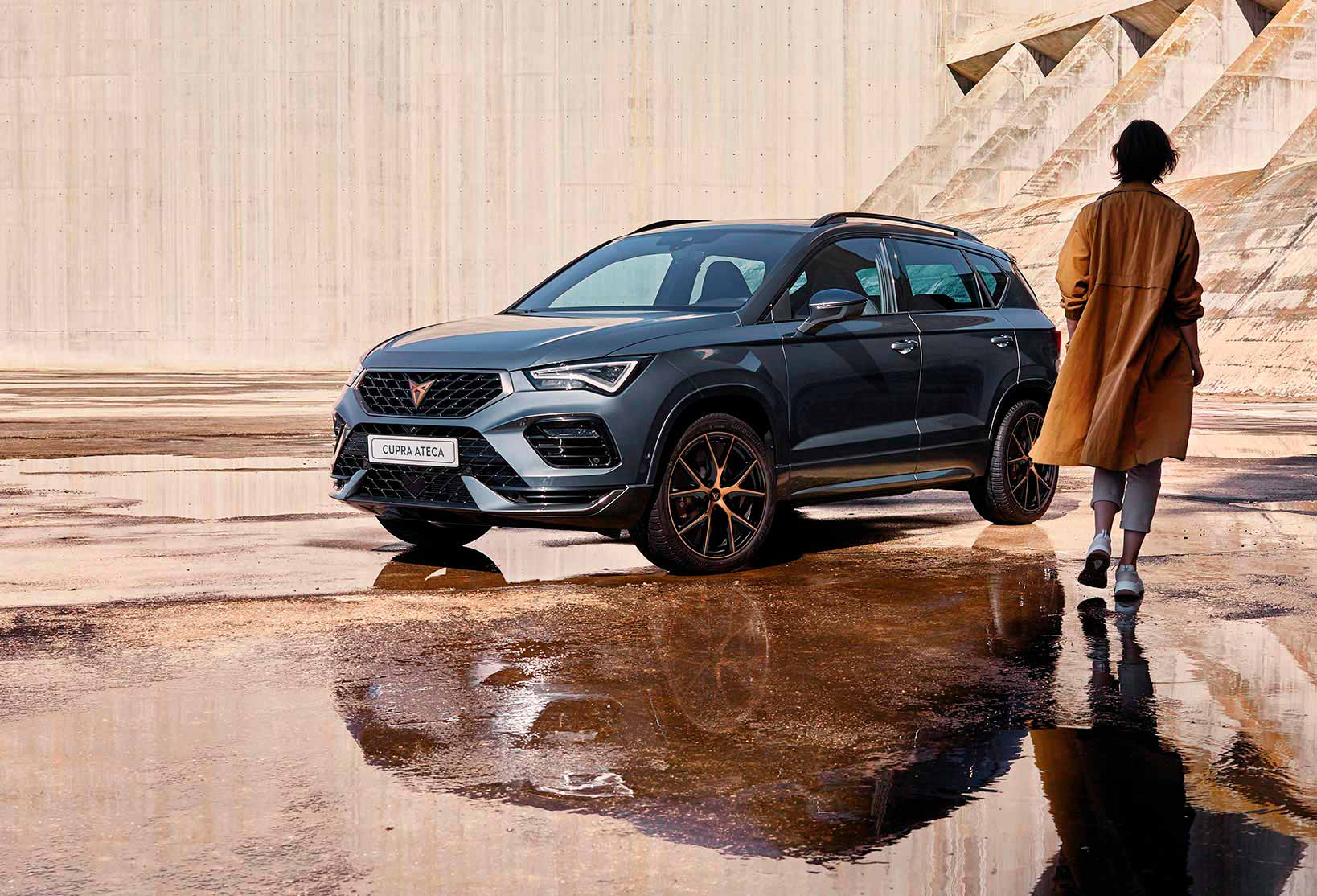 Vista frontal CUPRA Ateca 2021