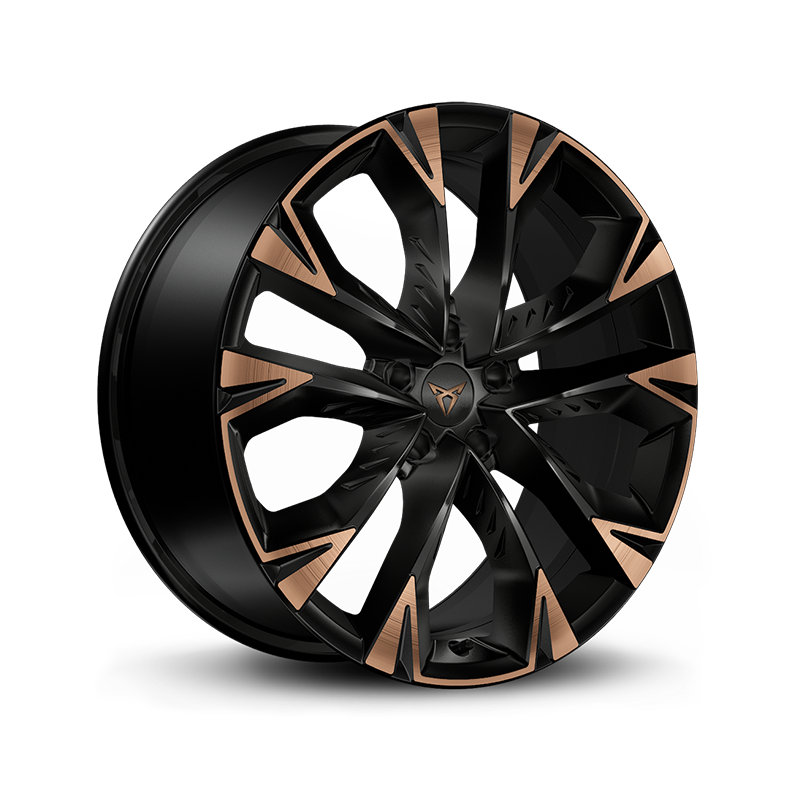 CUPRA Formentor available with 19” sandstorm copper wheel