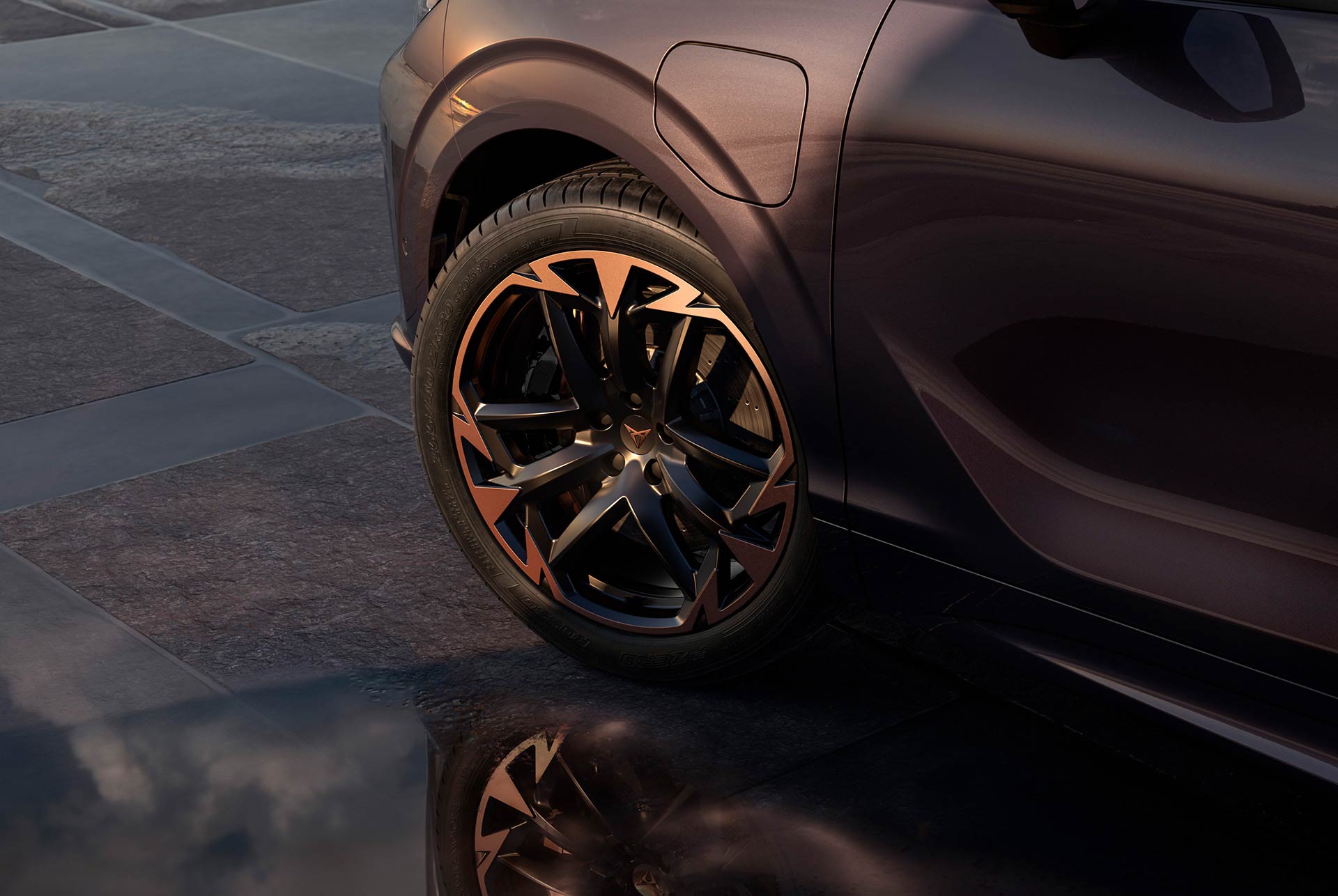 CUPRA Terramar con rin 20" Copper