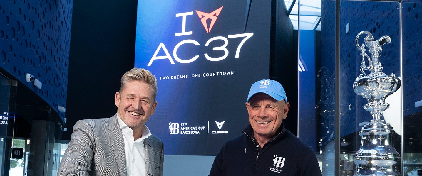 CUPRA y la America's Cup se unen en una alianza estratégica para inspirar al mundo desde Barcelona