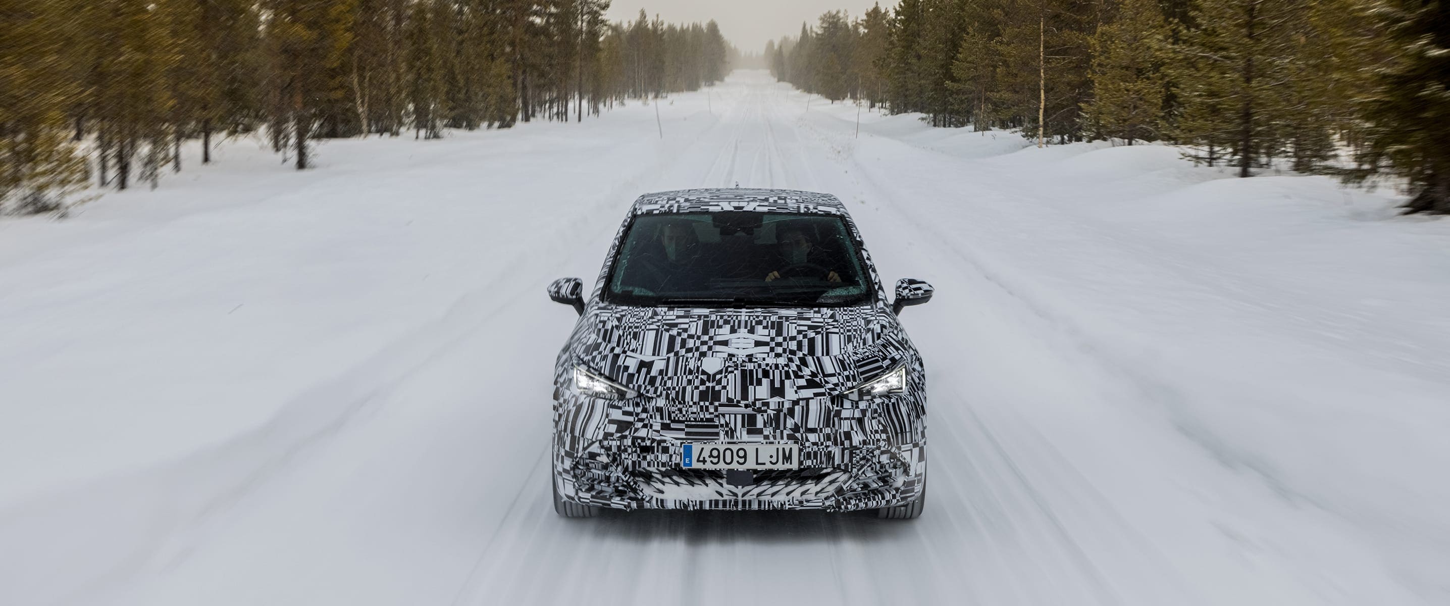 El primer CUPRA eléctrico a -30ºC