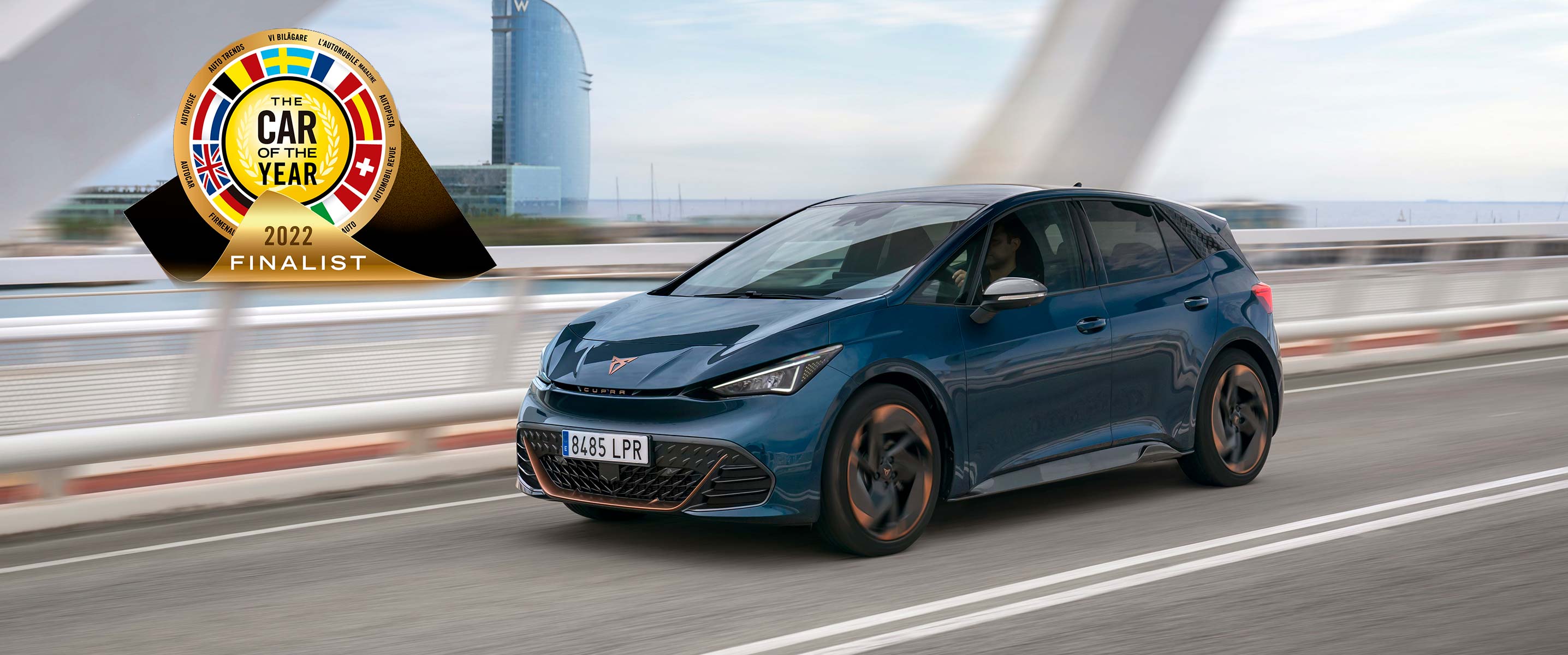 CUPRA Born, elegido como uno de los siete finalistas del premio “Car of the Year 2022”