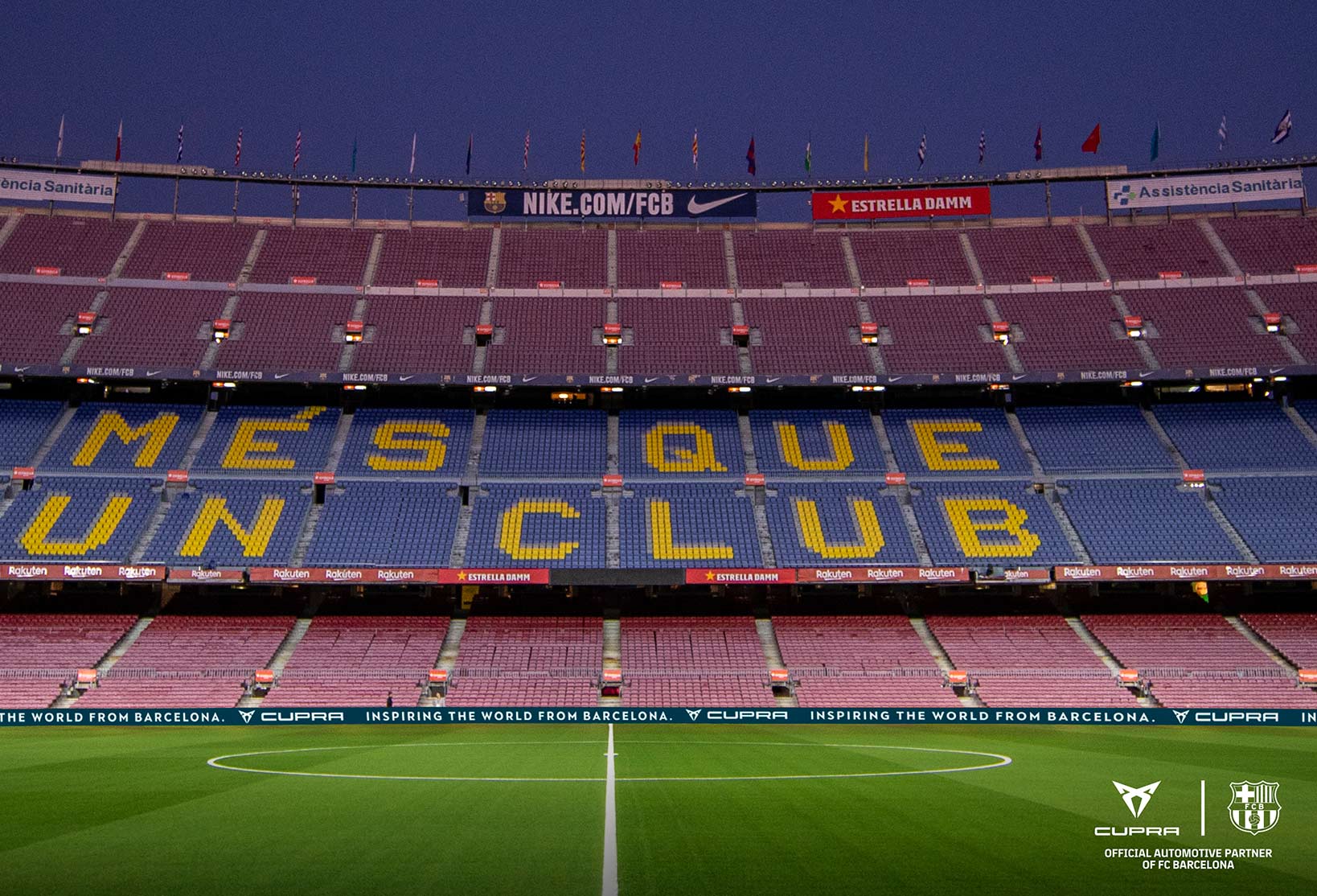 CUPRA reúne a las mayores plataformas digitales de fútbol en un torneo solidario en el Camp Nou