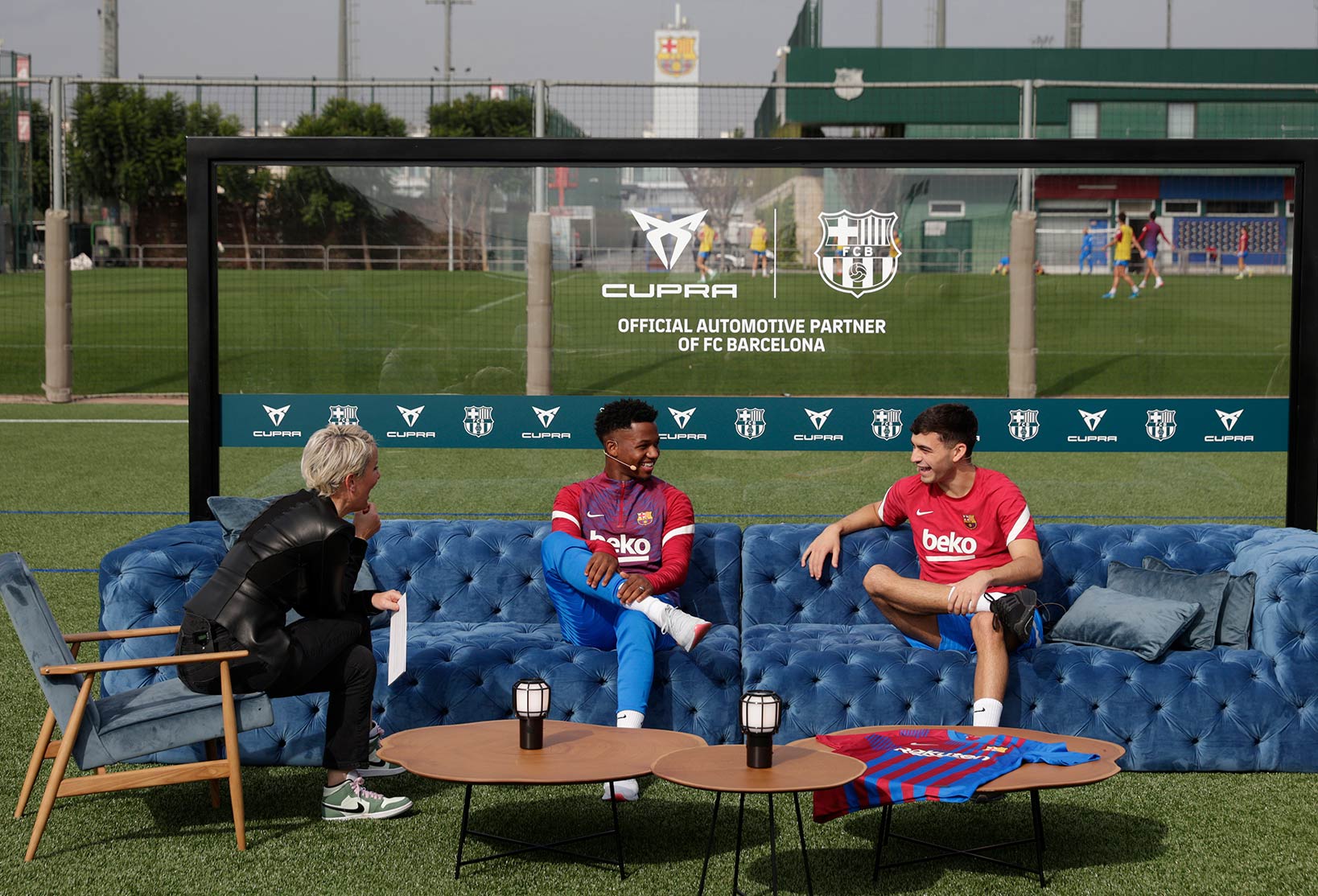 Cinco jugadores del Barca debaten sobre el impulso de la nueva generación en CUPRA Next Gen Podcast