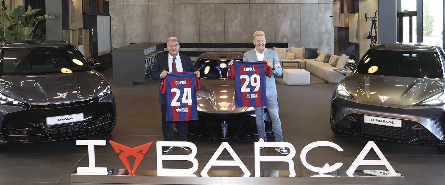 CUPRA y el FC Barcelona renuevan su alianza global hasta 2029