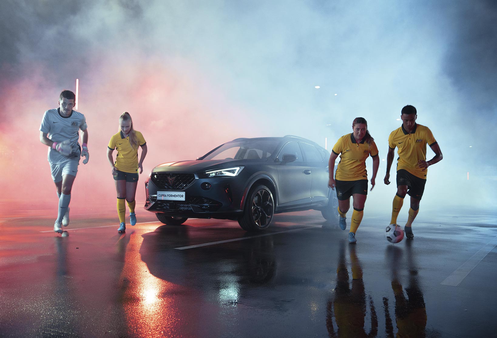 ¡Comienza el juego! CUPRA: Socio automovilístico oficial de los Socceroos y del Commonwealth Bank Matildas