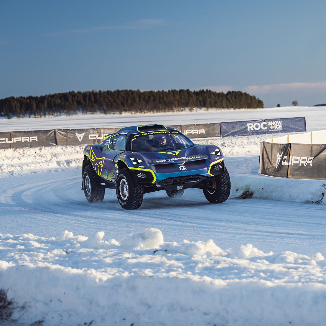 Nasser Al-Attiyah y Klara Andersson: del desierto a la nieve, listos para Extreme E