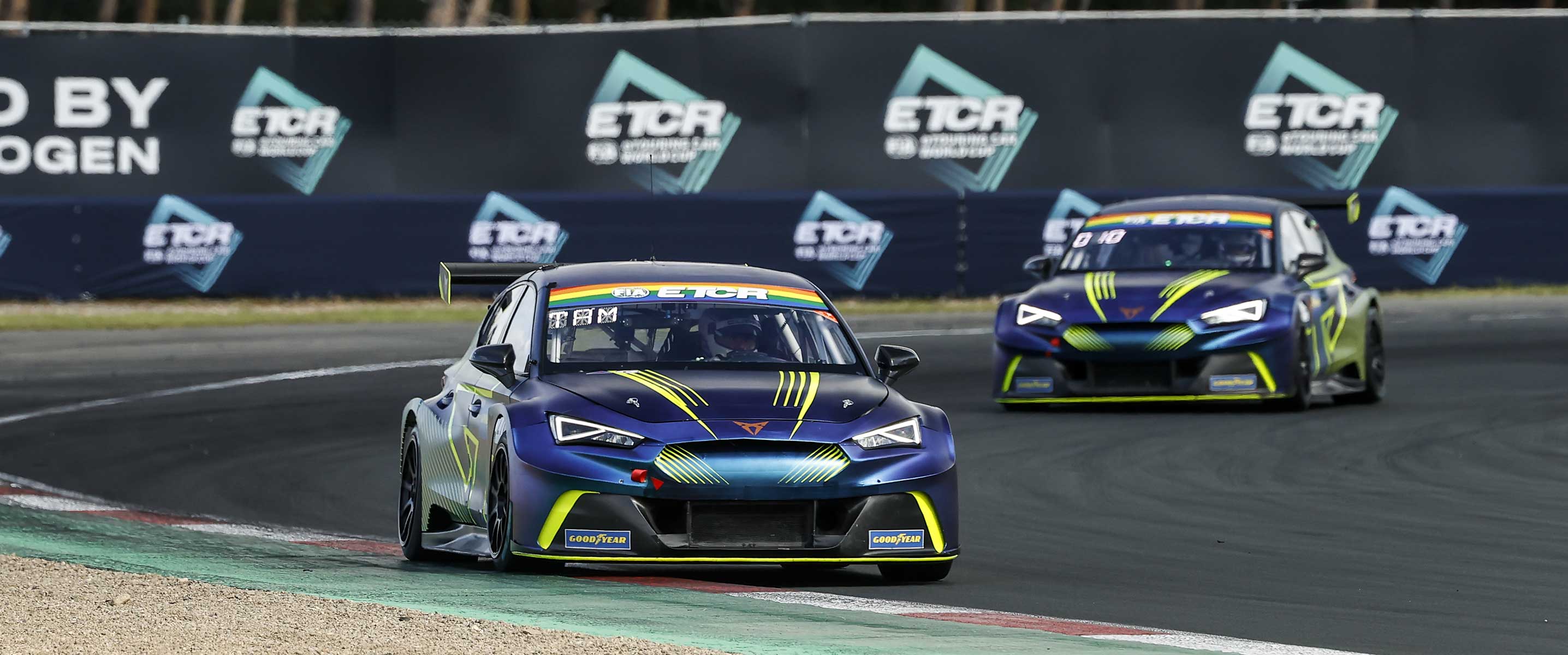 CUPRA se dirige a Vallelunga con el objetivo de ampliar su liderato en el campeonato FIA ETCR