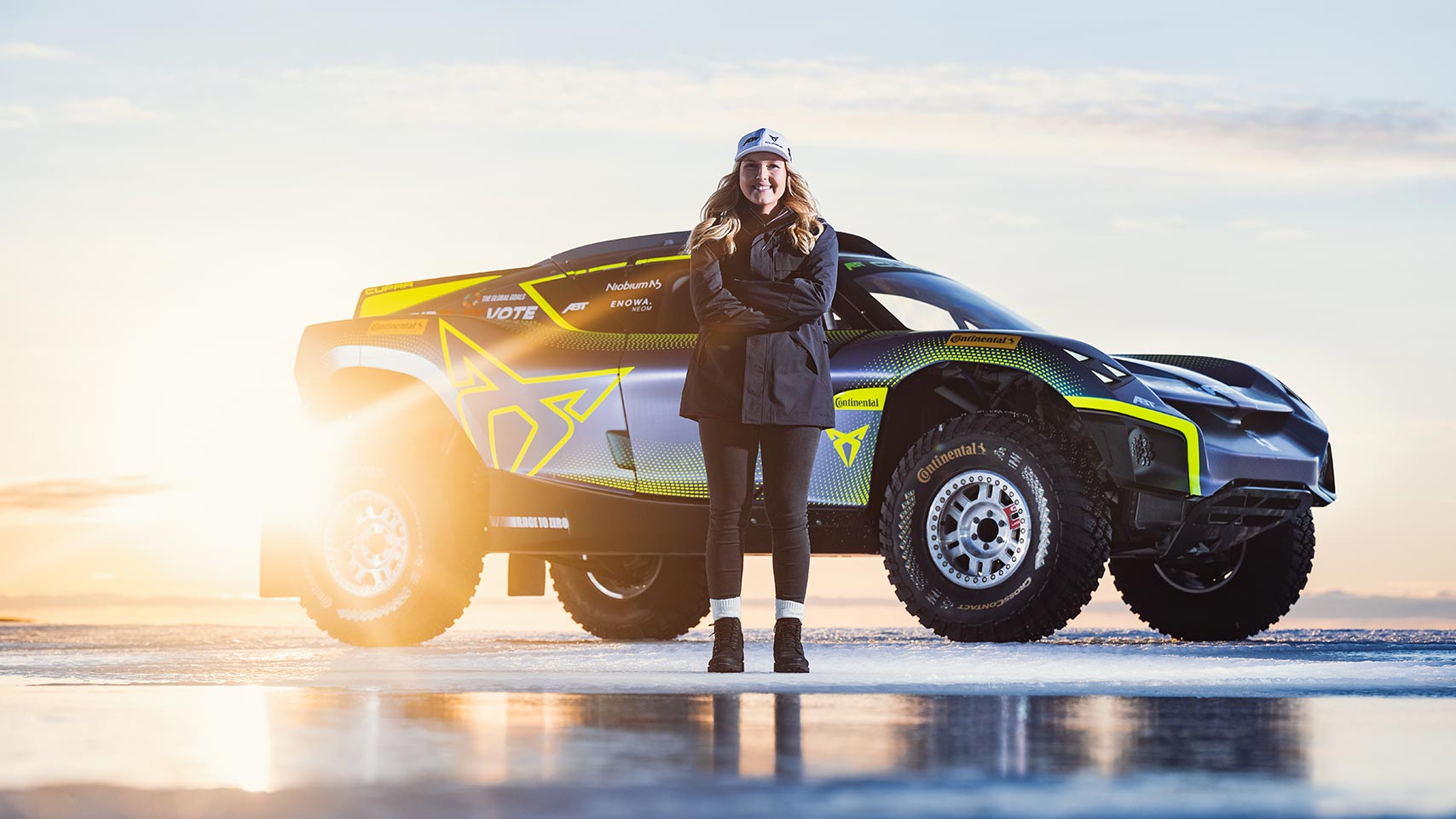 Su debut como piloto oficial del equipo ABT CUPRA XE será en la primera ronda de la temporada 2023 de la Odisea Eléctrica, el Desert X-Prix, el 11 y 12 de marzo en Arabia Saudí