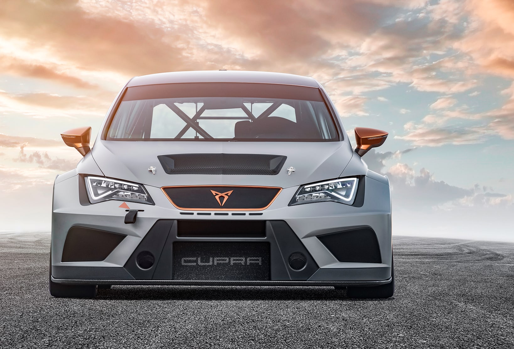 Nuevo CUPRA TCR vista frontal