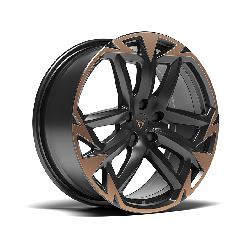 CUPRA Terramar PHEV VZ con rin 20” de aluminio Copper